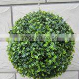 28CM Green Artificial Boxwood Ball Grass Ball thumbnail-1