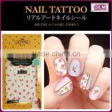 Joyme New Nail Supplies Beautiful Flower 2d Nail Art Decal High Quantity Ultrathin Water Transfer Nail Sticker thumbnail-1