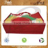 PP Laminated Jute Tote Bag With Padded Rope Handle With Three Color Print Two Side thumbnail-5