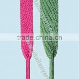 polyester rope screen printed shoelace charm