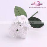 Fancy Beautiful Bulk Artificial Ribbon Rose Flowers thumbnail-5