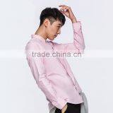 Comfortable Blank Slime Fit Shirt Oxford Shirts Long Sleeve Dress Shirts Casual Men Shirts thumbnail-2