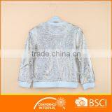 Shinning Full Open With Zipper Jacket Kids Coat thumbnail-2