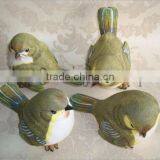 Artificial Plastic Garden Decoration Polyresin Miniature Bird thumbnail-1