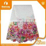 2015 High Quality New Fashion Design African White Guipure Lace Fabric CP0033-1 For Party thumbnail-1