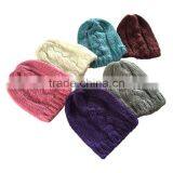 Colourful Jacquard Women and Lady Popular Knitted Winter Beanie Hat Factory thumbnail-6