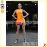 Elegant Orange Fashion Design Girls Lace Tops thumbnail-1