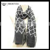 New Arrival Plaid Voile Checked Scarf thumbnail-1