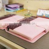 A6 Leather Loose Leaf Palnner Customizable Japanese Daily Diary Planner 6 Holes Binder Notebook With Elastic Band thumbnail-2