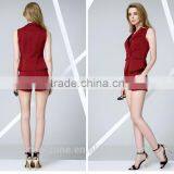 Women Summer Two Pieces Business Suits Office Lady Casual Uniform thumbnail-4