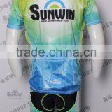 Dry Fit Light Compression Tight Cycling Jerseys With Cooldry Function,short Sleeve OEM Cycling Wear thumbnail-3