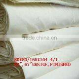 100% COTTON 80X80/165X104 1/1 63"/67" GREIGE, FINISHED 100 Cotton thumbnail-1