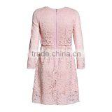 Guangzhou China The New Fashion Lace Dress Temperament Cultivate One's Morality Show Thin Long-sleeved Skirt thumbnail-6