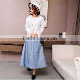 Wholesale Women's White Long Shirts Loose Sunscreen Clothes thumbnail-2