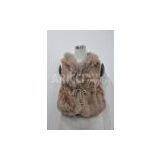 Faux Fur Vest, Fake Fur Vest, Artificial Fur Vest AR-8813 thumbnail-1