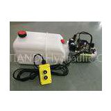 Double Acting Cylinders Mini Hydraulic Power Packs 1.6Kw with Round Steel Tank