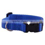 Plastic Buckle Nylon Webbing Pet Dog Training Collars