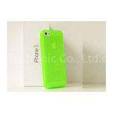 Eco Friendly TPU IPhone 5s Cell Phone Cases Green Protective Phone Covers thumbnail-1