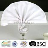 White Resturant MJS Spun Polyester Napkin 6.4oz Fabric