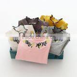 B22645A Autumn Sweet Girls Flower Embroidery Sweatshirts thumbnail-2