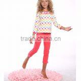 100% Cotton Knitted Children Girl Winter Pajamas Sets Wholesale thumbnail-2