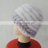 SJ922-04 2016 Winter Fashion Accessories Collection Winter Mink Knit Hats Female thumbnail-4