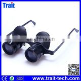 Adjustable Focal Dual Head Binoculars Telescope 10x34 Magnification Glasses Type Watch Loupe Magnifier