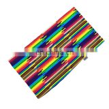 Fashion stripes Gradient Color Hair Wrap Bandana
