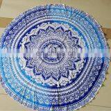 Cotton Dobby Border Microfiber Swimming Pool Beach Towel thumbnail-2