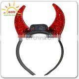 Colored Blinky LED Devil Horn Headband in Shenzhen