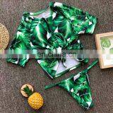 Fashion Sport Bikini Fashion Two Piece Thong Bathing Suit 9 Colors Sexy Swimsuit Girls Swimwear thumbnail-4