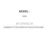 DIESEL ENGINE PARTS SEAL VALVE STEM A408289 FIT FOR CRAWLER EXCAVATOR DX60 thumbnail-1