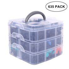 635pcs Car Parts Fasteners Tools Insulation Well Plastic Auto Accessories thumbnail-5