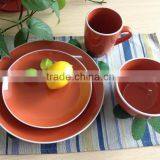 12PCS Solid Color Glazed Stoneware Dinner Set,Raylon Solid Color Stoneware Dinnerware thumbnail-4