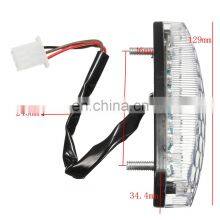 Red LED Motorcycle ATV Rear Tail Brake Light For 50 70 110 125cc ATV Quad Kart TaoTao Sunl Chinese Motorcycle Light thumbnail-5