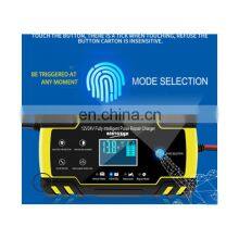 Car Battery Charger Smart Automatic Battery Charger Automotive Trickle Charger for Car Truck Motorcycle Battery Repair Type thumbnail-4