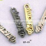 the Fashion Shiny Metal Logo Pullers thumbnail-1