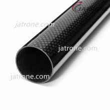 High strength 3K fabric weave carbon fiber tubes from China