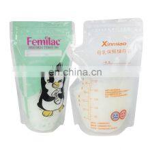 Stand up Breastmilk Storage Bags, Pre-Sterilized and BPA Free Breast Milk Storage Bags