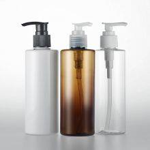 Wholesale Empty 250ml 350ml Flat Shoulder Shampoo Shower Gel Liquid Soap Body Lotion Pump Bottle in Stock thumbnail-2