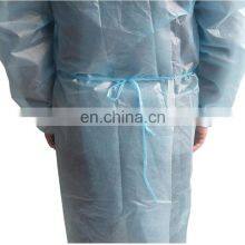 Isolation Gown Safety Womens Mechanic Clothes With Elastic Band thumbnail-2