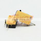 Top level environmental pin switch mounting micro switch