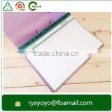 Eco-friendly Hard Cover pp Plastic a4 Size 2d Ring Clip Clear File Folder thumbnail-2