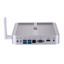 Partaker B1 Fanless Mini Desktop Computer Mini PC with Intel i3 4005U/i5 4200U/5200U/i7 4500U HD Port VGA 4USB 3.0 Win 10