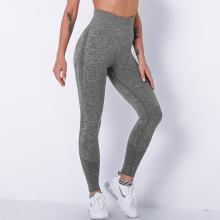 YYBD-0018,wholesale Spot Goods Seamless Hip Tight Height Smiling Face Yoga Pants Running Fitness Pants Women Leggings thumbnail-3