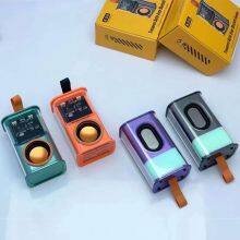 Creativity Transparent Speaker Bluetooth Sound Light Rhythm Subwoofer Series Gifts Bocinas Bluetooth thumbnail-1