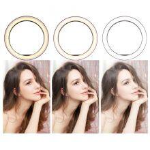 12 Inch LED Selfie Ring Light With Tripod 3 Lighting Modes 10 Brightness Levels 180 LED Bulbs thumbnail-4