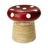 High quality best selling colored spun bamboo toadstool from Vietnam