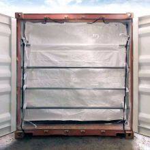 Dustproof Heat Sealed Container Liner PE Woven for Plastic Resin Pellet Bulk Container Shipment thumbnail-5