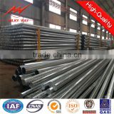 Polygonal Coating galvanized steel electric pole with Cross Arm                        
                                                                                Supplier's Choice